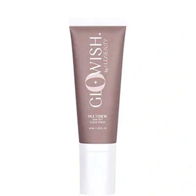Image of Huda GloWish Multi Dew Skin Tint 06 Medium Tan