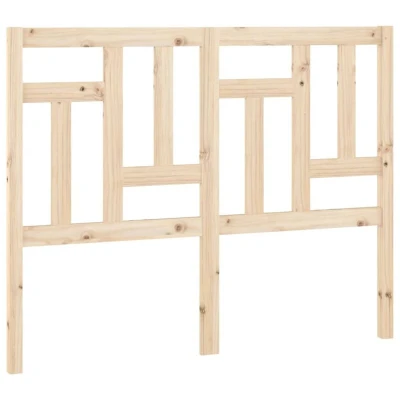 Image of vidaXL Bed Headboard 205.5x4x100 cm Solid Wood Pine