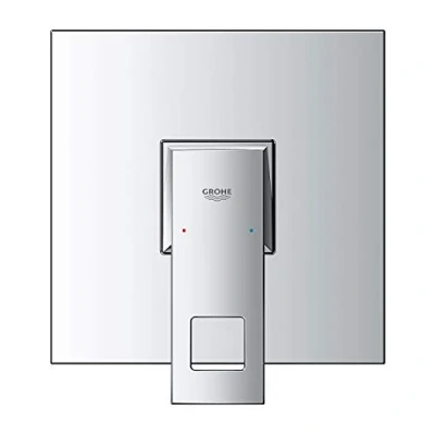 Image of GROHE Eurocube Single Lever Shower Mixer Trim Set, Concealed Installation, Chrome, 24061000