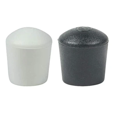 Image of Lifeswonderful 4 pcs Domed Furniture Feet Ideal for Tables, Chairs etc Available in Many Sizes &amp; Colours (5mm, Black)