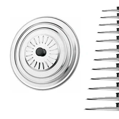 Image of Universal Stainless Steel Pan Lid from 16 cm to 40 cm, Multi Purpose for Pots and Batteries, Adaptable Splash (16 cm)