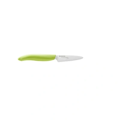 Image of KYOCERA FK 075 WH GR EU 7.5cm Ceramic Pairing Knife Green Handle