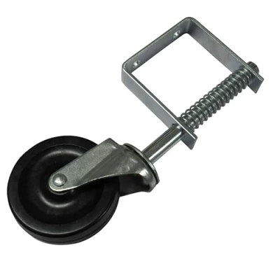 Image of Spring Loaded Gate Wheel 4&quot; (Heavy Duty Sliding Fence Support Jockey Door 100MM) (Pack of 1)