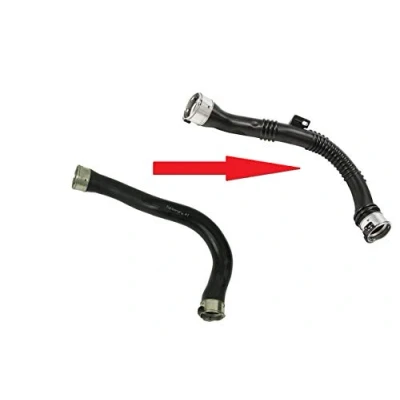 Image of TURBORURY Compatible/Replacement for Turbo INTERCOOLER Hose Pipe Renault TRAFIC 1.6 DCi OPEL VIVARO CDTi 144606126R 144606126 93867727 4422249 1446200Q0H 14462 00Q0H 6000618730