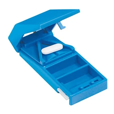 Image of Aidapt Lockable Pill Cutter and Storer Ideal for Cutting Large Tablets