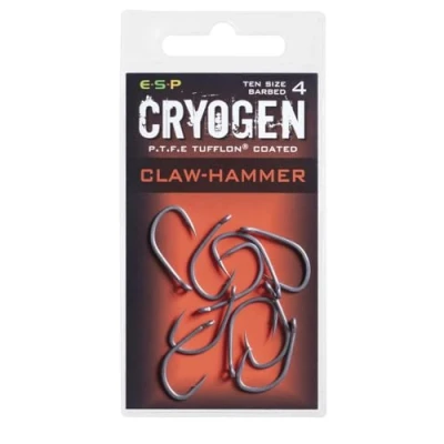 Image of ESP Cryogen Claw Hammer Hooks Barbless: 6