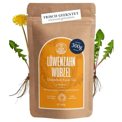 Image of Dandelion Root Tea Monte Nativo (300 g) 100% pure and natural with no additives as herbal or a gift Aromatic Fruit Hot Ice