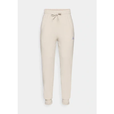 Image of adidas Women&#039;s Essentials 3 Stripes Jogger Pants, Wonder Alumina/White, XXL