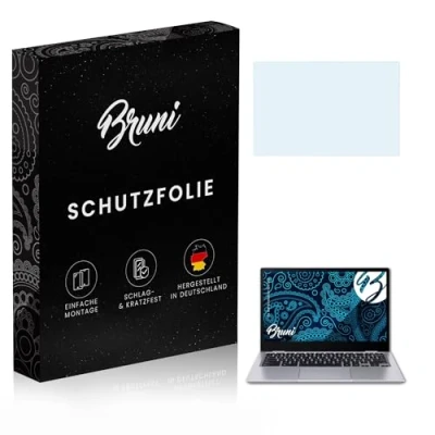 Image of Bruni Screen Protector compatible with Acer Chromebook Spin 513 Film, crystal clear Protective Film (2X)
