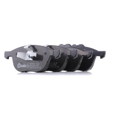 Image of 1797211, 2048661, 2188058, 2253408, CV612K021BA Brake pad set BREMBO P 24 158 excl. wear warning contact without accessories