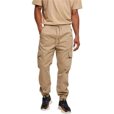 Image of Urban Classics MÄNNER Military Cargo trousers, Men&#039;s, Size: XL, Unionbeige