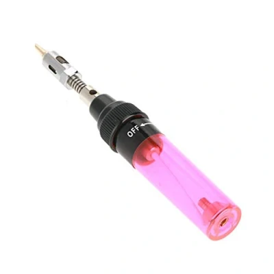 Image of Torch, Gas Soldering Iron, Cordless Butane Blow Torch Iron Gun Welding Pen Tool 1300¡æ(Red)