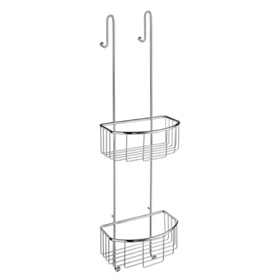Image of Smedbo DK1041 Sideline Basic Shower Basket, Polished Chrome