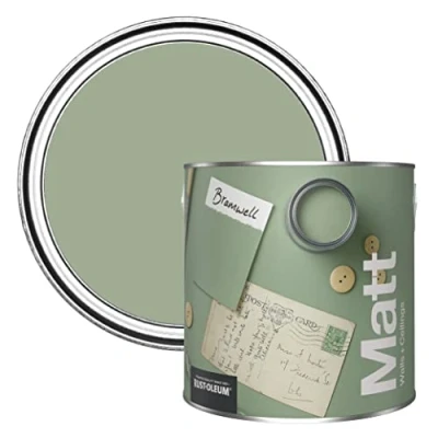 Image of Rust Oleum Colours Matt Emulsion Wall and Ceiling Paint Bramwell 2.5L