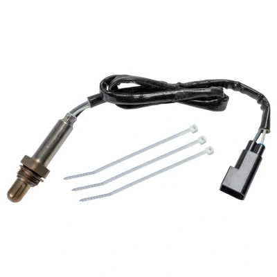 Image of 90BB9F472AA, 92AB9F472BA, 92AB9F472BB, 92VB9F472AA, 92VB9F472AB Lambda sensor FEBI BILSTEIN 177393 Heated, Regulating Probe 4 FORD: Sierra Mk2 Saloon