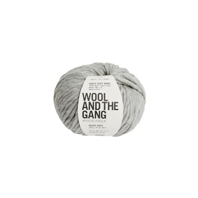 Image of Wool and the Gang Crazy Sexy Wool, Rocky Grey (076), 200g