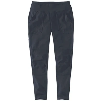 Image of Carhartt Women&#039;s Force Fitted Midweight Utility Legging, Navy, S