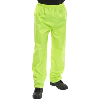 Image of Nylon B Dri Trousers Saturn Yellow Large