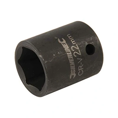 Image of Silverline Impact Socket 1/2&quot; Drive 6pt Metric 22mm