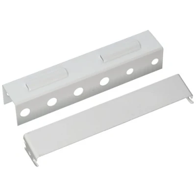 Image of Wall Control ASM SD 008 W Pegboard Screwdriver Holder Bracket Slotted Metal Accessory Only, White