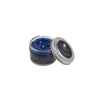 Image of Famaco unisex adult Cream Shoe Treatments and Polishes, Blue (Blue Bleuette), 50.00 ml