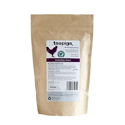 Image of Teapigs Everyday Brew Black Loose Tea Made With Whole Leaves (1 Pack of 250g Tea)