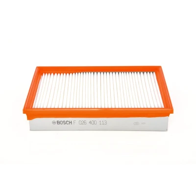 Image of 0K55223603A Air Filter BOSCH F 026 400 113 60mm 196mm 304mm Insert KIA: CARNIVAL 2