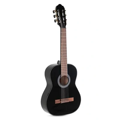 Image of GEWA Classical guitar Student black 1/2 size