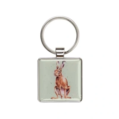 Image of Wrendale Designs &#039;Golden Hour&#039; Hare Keyring