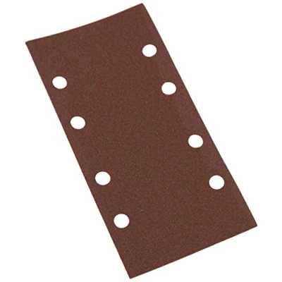 Image of Silverline Hook &amp; Loop 1/3 Sheets Punched 10pk 120 Grit