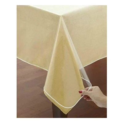 Image of VITA PERFETTA PVC Tablecloth Protector 160 x 300 cm Transparent