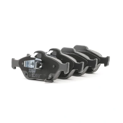 Image of 04465YZZDS Brake pad set TRW COTEC GDB3457 with acoustic wear warning TOYOTA: Yaris III Hatchback, II Verso S