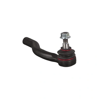 Image of EG2132290, EG2132290A, EG2132290B, TD1132290, TD1132290A Track rod end FEBI BILSTEIN 42481 Front Axle Left with crown nut MAZDA: CX 7, 9