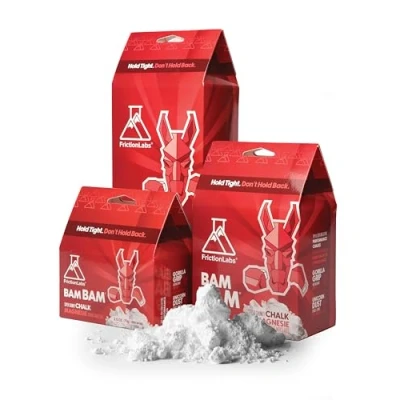 Image of FrictionLabs Loose Climbing Chalk The New Standard in for Rock and Powerlifting World&#039;s Best Bam Super Chunky Texture 6 oz (170 g)