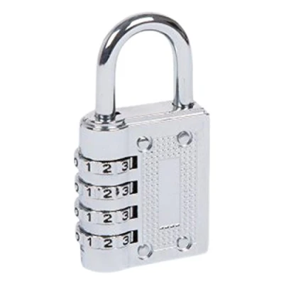 Image of Fort Knox 77022 40 mm Combination Padlock, Silver
