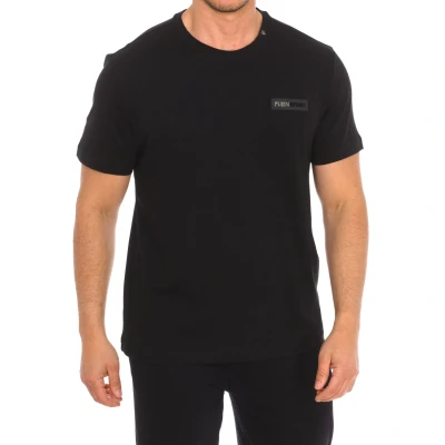Image of Plein Sport TIPS414 Mens short sleeve t shirt Black Size Medium