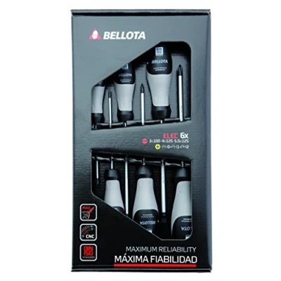 Image of Bellota 66291 ELEC Pack of 6 Electrician Screwdrivers