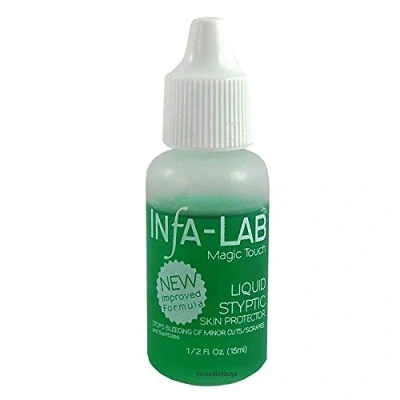Image of Infa Lab MAGIC TOUCH Liquid Styptic Nails Stop Bleeding Skin Protector Infalab by