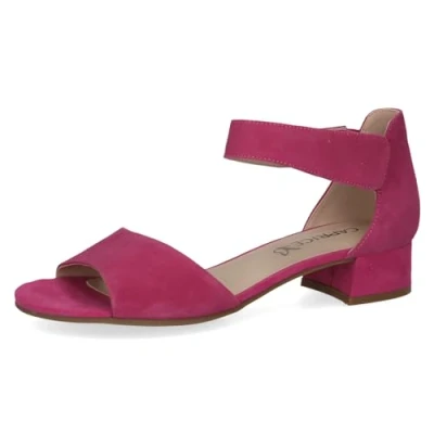 Image of CAPRICE Women&#039;s 9 28212 42 Heeled Sandal, Dusty Pink, 7 UK