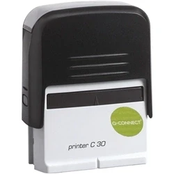 Image of Q Connect Voucher for Custom Self Inking Stamp 45x15mm KF02111
