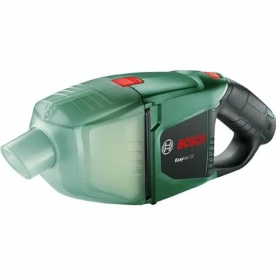 Image of Bosch 06033D0001 EasyVac 12 Cordless Handheld Vacuum Cleaner (1 Battery, Volt System, in Box), Black, Green