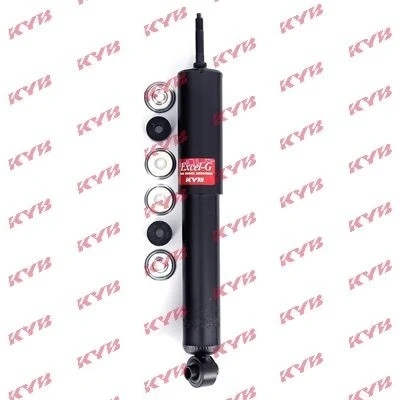 Image of UH7534700A Shock Absorber KYB Excel G 344305 Front Axle Gas Pressure Twin Tube Telescopic Top pin, Bottom eye FORD: Ranger Mk2