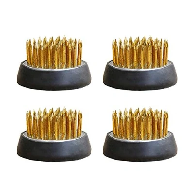 Image of EKdirect 4pcs Flower Arranging Frog Pin Round Holder 3.5cm/ 1.4 Inch