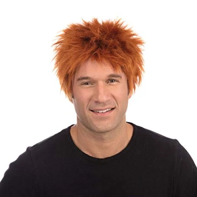 Image of Bristol Novelty BW522 Chisel Ginger Wig For Men Blonde, One Size