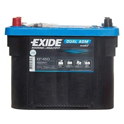 Image of Exide EP450 AMG Car Battery 2 Years Warranty 50Ah 750cca 12V Electrical