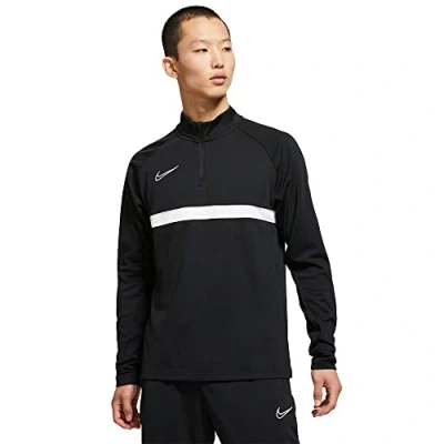 Image of NIKE CW6110 010 M NK DF ACD21 DRIL TOP T shirt Men&#039;s BLACK/WHITE/WHITE/WHITE 2XL