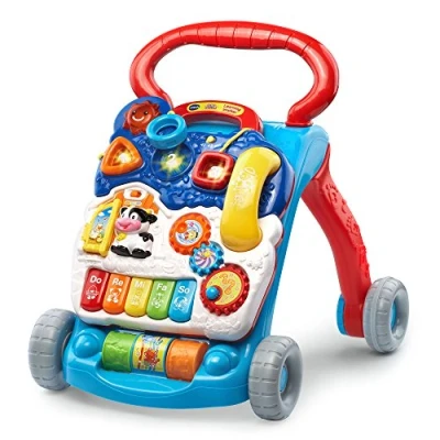 Image of VTech Sit To Stand Learning Walker (Frustration Free Packaging), Blue