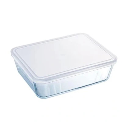 Image of Pyrex Cook &amp; Freeze 22cm Rectangular Dish With Lid