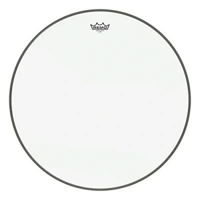 Image of REMO Drum Head, Ambassador transparent, clear, 24&quot; Bass Drum, BR 1324 00