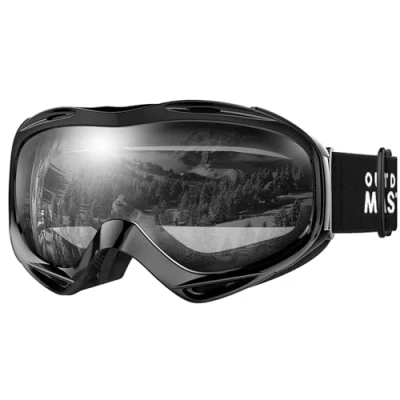 Image of OutdoorMaster OTG Ski Goggles Over Glasses Ski/Snowboard for Men, Women &amp; Youth 100% UV Protection (VLT 47%)